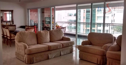 Imagem 4 de 30 de Apartamento Com 4 Dormitórios À Venda, 280 M² Por R$ 2.950.000,00 - Jardim Anália Franco - São Paulo/sp - Ap1162