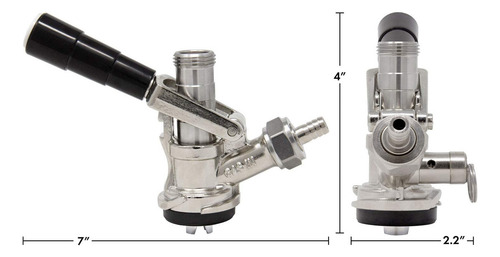 Llave Inglesa De Barril Cerveza Acoplador Kegerator S Sistem