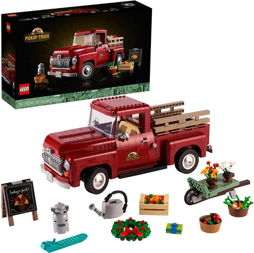Lego 10290 Camioneta Pickup Vintage De Los Años 50