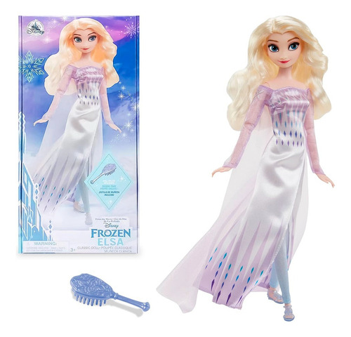 Muñeca Disney Princesa Clásica Elsa Frozen 2