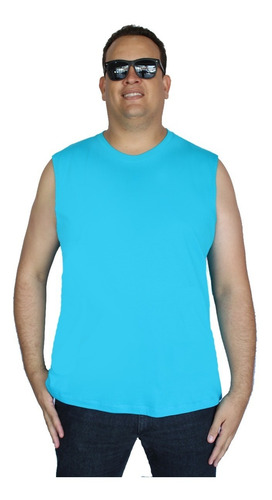 Imagem 5 de 6 de Kit 3 Regata Machão Plus Size Camiseta Grande Extr Masculina