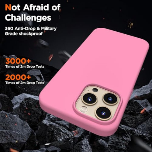 Capa Líquida Projetada Para iPhone 14 Pro Max