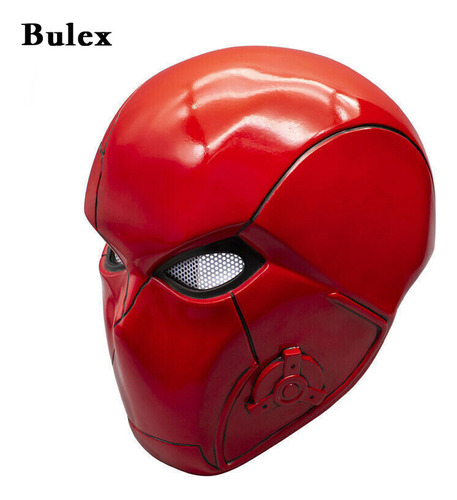 Casco De Látex Y Resina Con La Cabeza Completa De Red Hood M