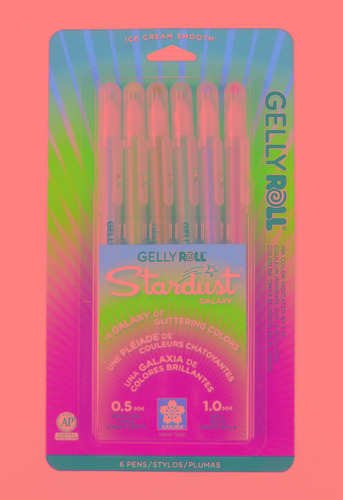 Sakura Gelly Roll Stardust Pen De Galaxy Conjunto Brillante
