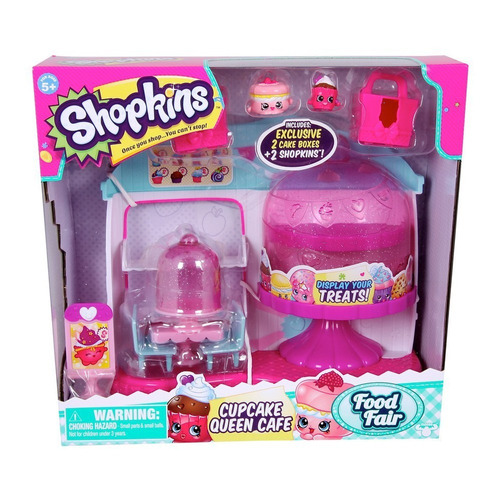 Shopkins Cupcake Queen Cafe Original Con Envío Gratis!