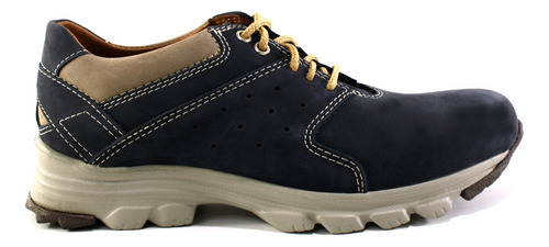 Trekking Hombre Zapato Cuero Premiu Diseño Andes By Ghilardi