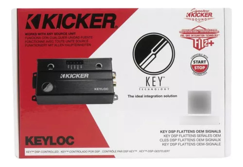 Kicker 47keyloc Dsp Procesador De Señal Digital Convertidor