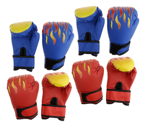 Guantes De Entrenamiento De Boxeo Pu Mma Lucha Saco De Arena