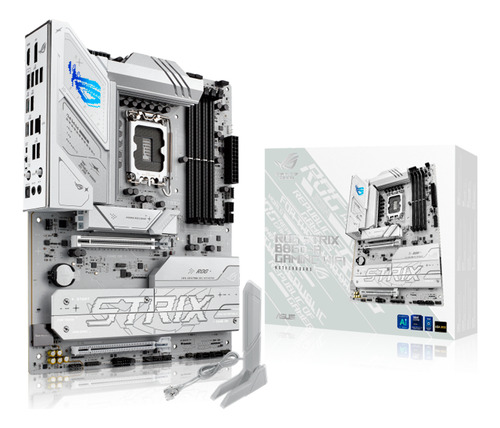 Board Rog Strix B860-a Gaming Wifi (socket Lga 1851) Color Blanco