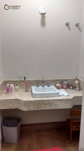 Casa Com 3 Dormitórios À Venda, 265 M² Por R$ 1.293.200,00 - Condomínio Reserva Real - Paulínia/sp - Ca1533