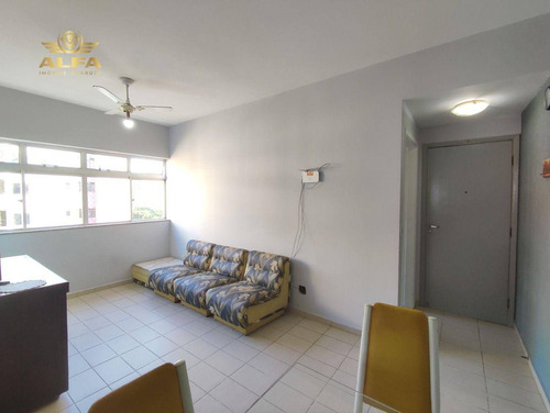 Imagem 4 de 12 de Apartamento A Venda Na Praia Das Astúrias, 2 Dormitórios Sendo 1 Suíte, 70 M² De Área Útil, 1 Vaga De Garagem. - Ap0776