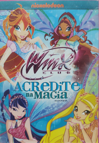 Dvd Winx Club Acredite Na Magia Otimo Estado (Usado)
