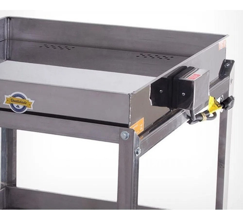 Marmiteiro Elétrico Duplo Para 24 Marmitas Marchesoni Cor Inox 220 Volts