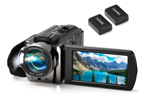 Camara De Video Digital Full Hd 1080p 15fps 24mp-16x Zoom !!