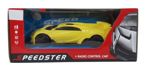 Auto A Radio Control Speedster 1:18 Con Luz - E.full