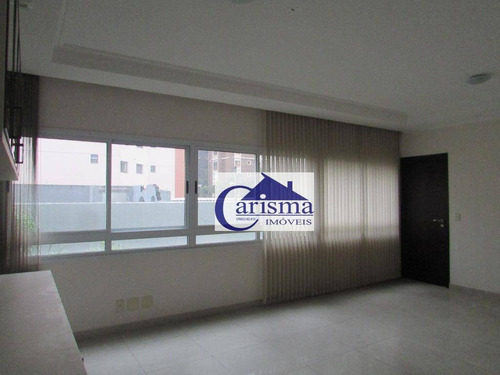 Imagem 1 de 23 de Apartamento Com 3 Dormitórios Para Alugar, 127 M² Por R$ 3.000,00/mês - Jardim - Santo André/sp - Ap3425