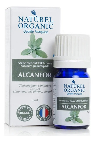 Aceite Esencial De Alcanfor 5ml Naturel Organic