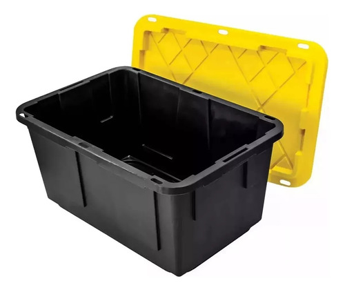 Caja Plástico Uso Rudo Almacenamiento 3pz Greenmade 102 Lts