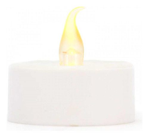  Velas Led X24 Unidades Con Pila Para Decoración Fiestas 