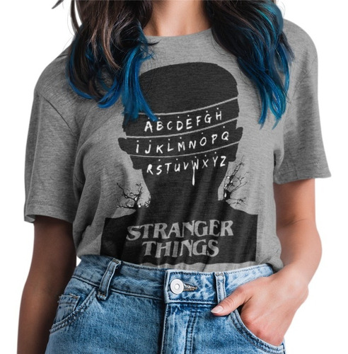 Camiseta Feminina Blusa Stranger Things Baby Look Eleven