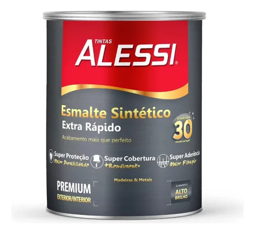 comprar Esmalte Sintético Brillante Int\u002Fext Premium Alessi 0.9 Lts