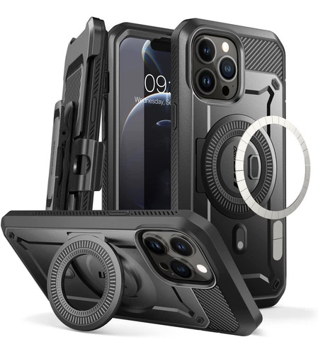 Funda Con Mica Supcase Ubpro Mag Para iPhone 13 Pro Max 6.7