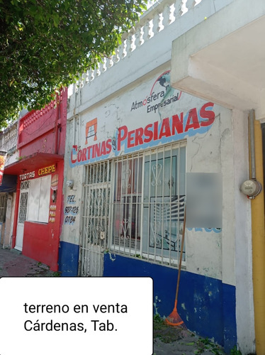 Terreno En Venta En Zona Comercial En Cardenas