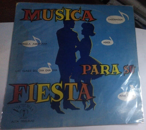 Lp , Musica Para Tu Fiesta , Orquesta Vol 1