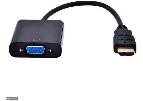 Adaptador Convertidor Hdmi A Vga Tv Monitor Laptop Pc