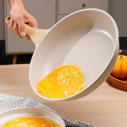 Sartén Antiadherente Con Mango De Piedra 30cm De Diámetro