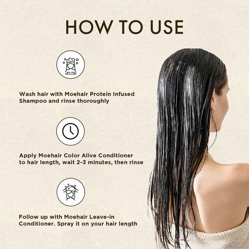 Pacote Trio Moehair: Shampoo Com Infusão De Proteínas + Cond