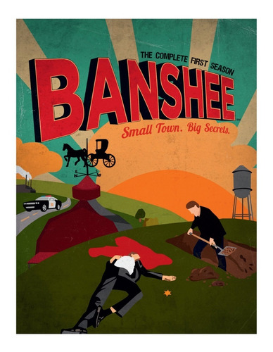 Banshee Primera Temporada Completa 4 Dvd's