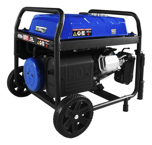 Generador Con Motor A Gasolina Monofásico Hyundai Hye5500