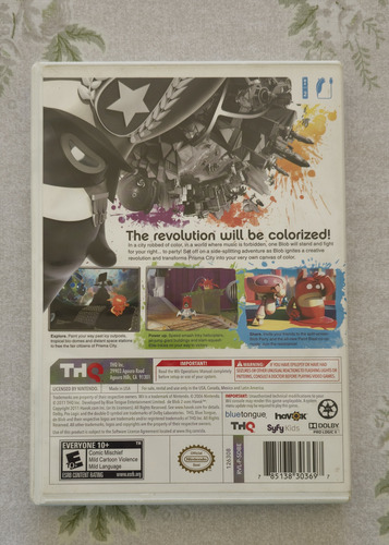 De Blob 2 Wii Original Usa (Usado)