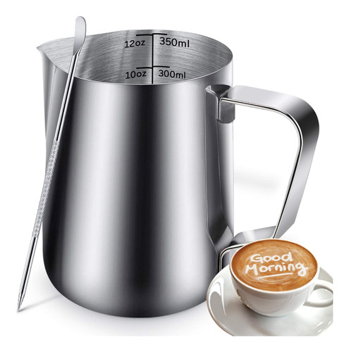 Jarra Para Espumar Leite - Copo Para Vaporizar Café