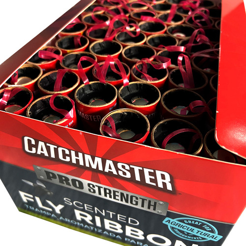 Trampas Para Moscas Caja 96 Rollos Con Aroma Catchmaster Usa