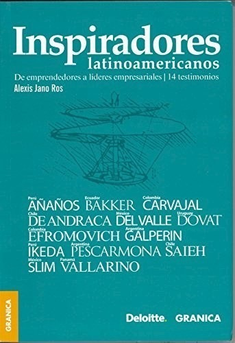 Libro Inspiradores Latinoamericanos De Alexis Jano Ros