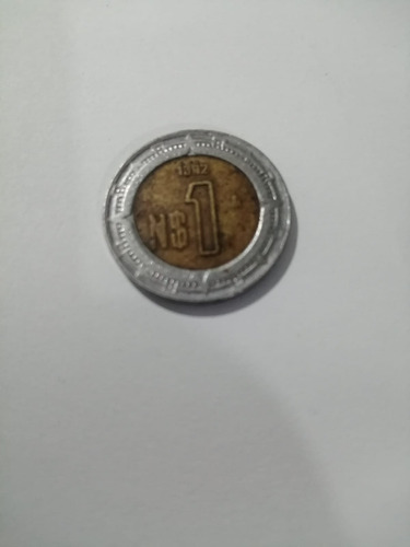 Moneda 1 Peso Mexicano 1892