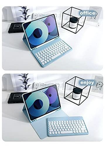 Caja De Teclado Para iPad Air 5 2022/air 4 2020,iPad Zwfcn