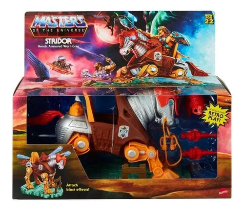 Muñeco Masters Of The Universe Stridor He-man Hdt26 Srj
