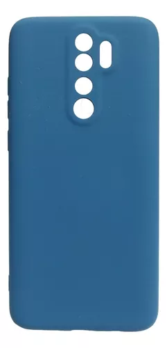 Funda Carcasa Azul silicona Xiaomi Redmi Note 8