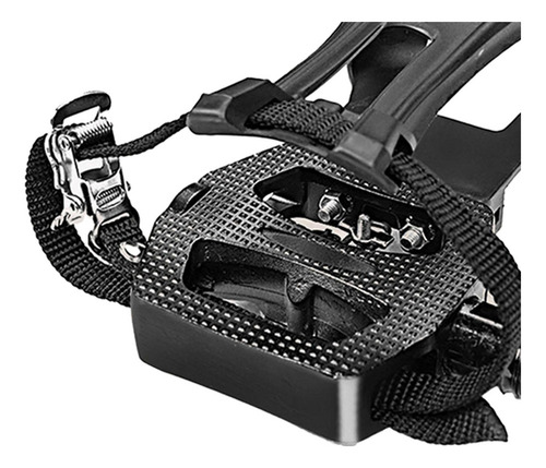 A Pedal De Bicicleta De Ejercicio Con Correas Gimnasio En