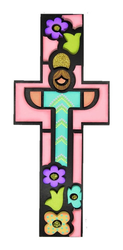 Cruz Pintada A Mano