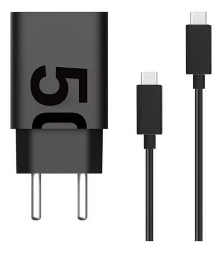 Carregador Turbo 50w Ultra Rápido Tipo C + Cabo Tipo C