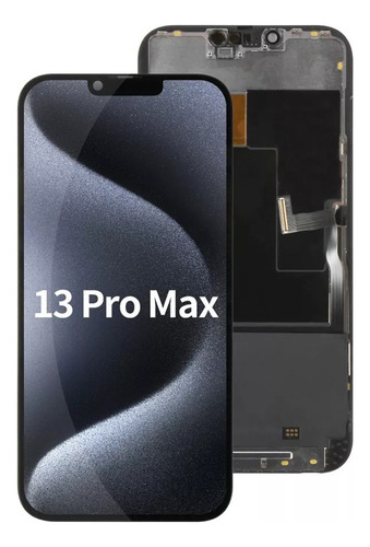 Tela De Toque Frontal Compatível Com iPhone 13 Pro Max Sl Cor Preto