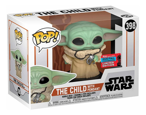 Funko Pop! The Child With Pendant #398 Nycc 2020 Fall Conven