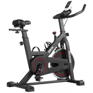 Bicicleta Ergométrica Para Spinning Mecanica 6kg Odin Fit Cor Preto e Vermelho