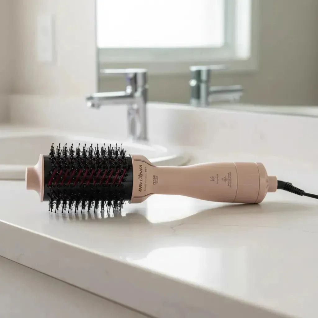 Escova Secadora Britânia Bec07r 4 Em 1 1300w Rosa 127/220v · foto 6