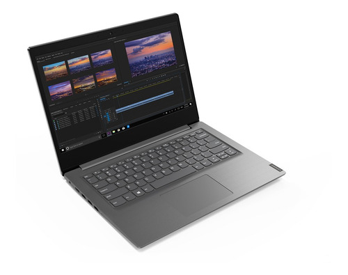 Imagen 2 de 6 de Laptop Lenovo V-Series ADA iron gray 14", AMD Athlon Gold 3150U 4GB de RAM 128GB SSD, AMD Radeon RX Vega 3 1920x1080px Windows 10 Pro
