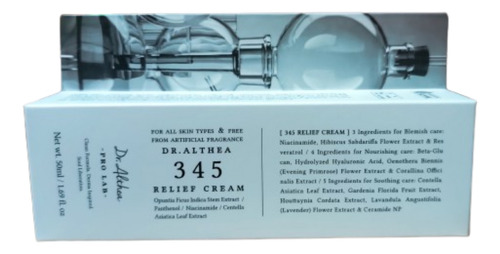 Crema Calmante 345 Na 50 Ml Dr Althea Todo Tipo De Piel Noche